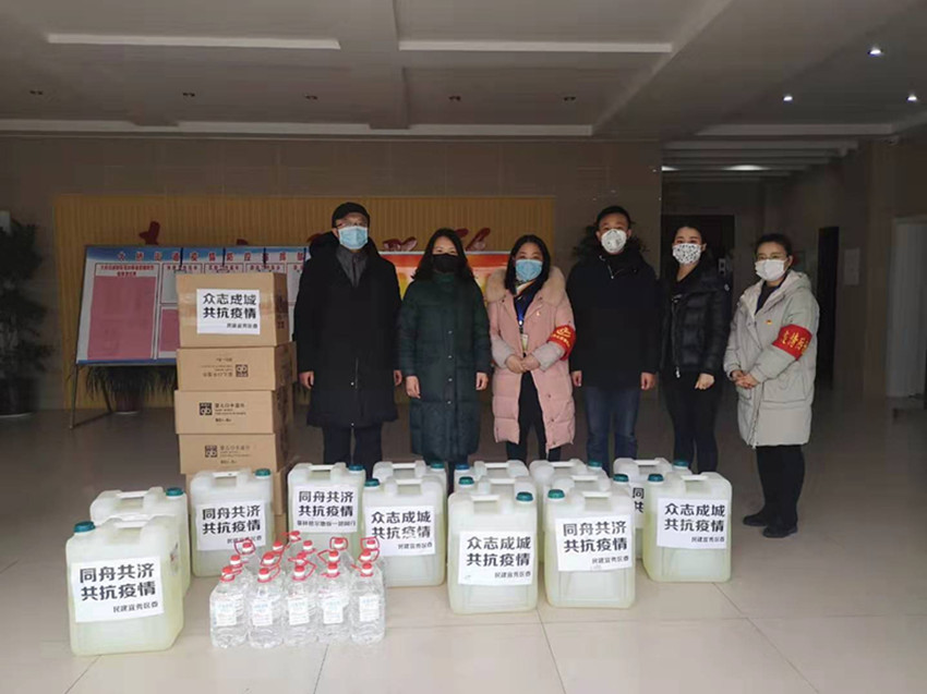 战疫情守望相助 安庆民建在行动(十九)----民建安庆宜秀区委助力大桥街道战疫情