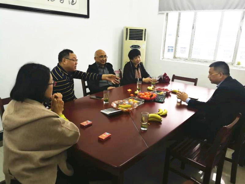 童学军赴直属六支部调研会员企业疫后复工复产工作