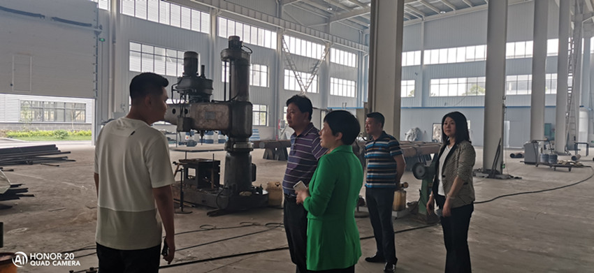 汪爱萍副主委走访民建大观区复工复产企业