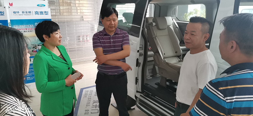 汪爱萍副主委走访民建大观区复工复产企业