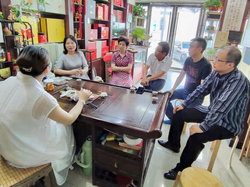 民建安庆宜秀区委走访会员企业 服务会员企业发展