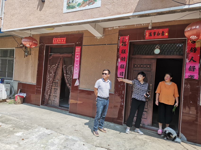 民建安庆市委赴高新区山口乡开展文明创建工作