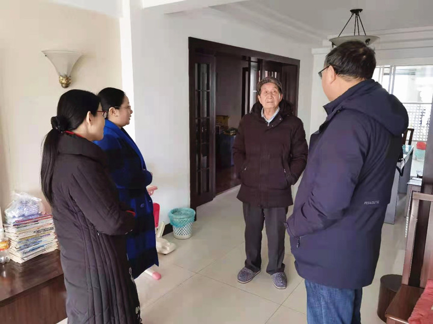 走访慰问老会员 真情关爱暖人心