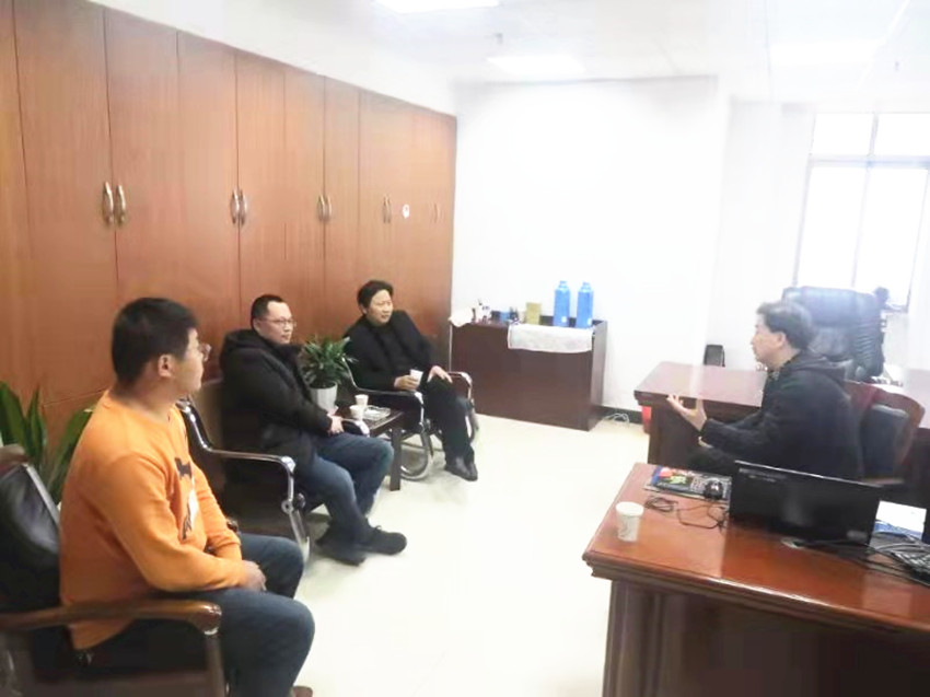 民建大观一支部开展新会员走访活动