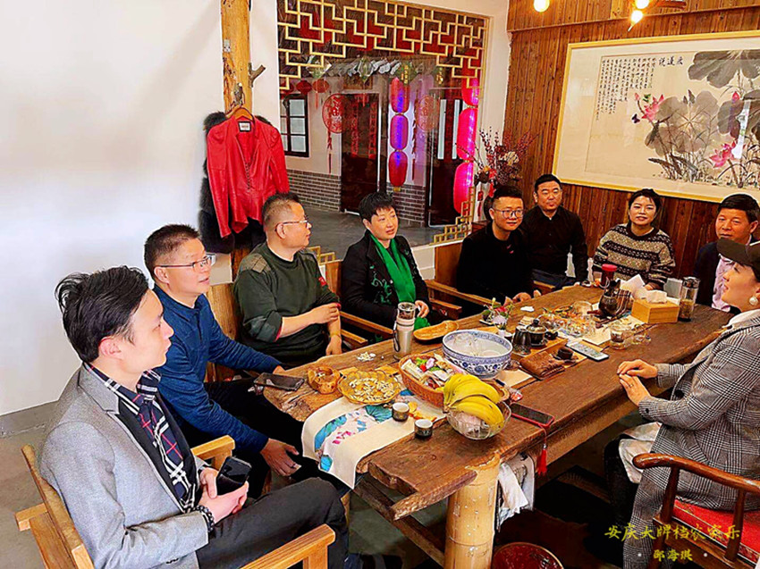 民建安庆市委企工委、企联会二组共同走访理事企业