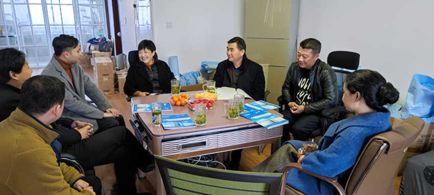 新春大走访，助力开门红----民建安庆市大观区委、市企工委联合走访调研新会员企业