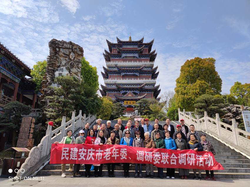 民建安庆市老年委与调研委联合开展传统文化传承与发展调研活动