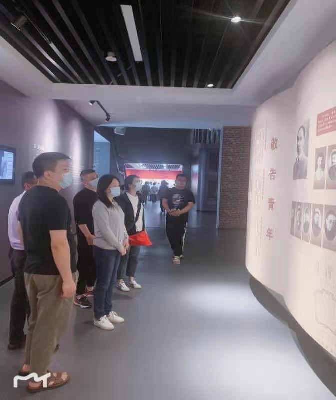 民建安庆市宜秀四支部赴独秀园开展“学习中共党史，传承革命精神”主题教育活动