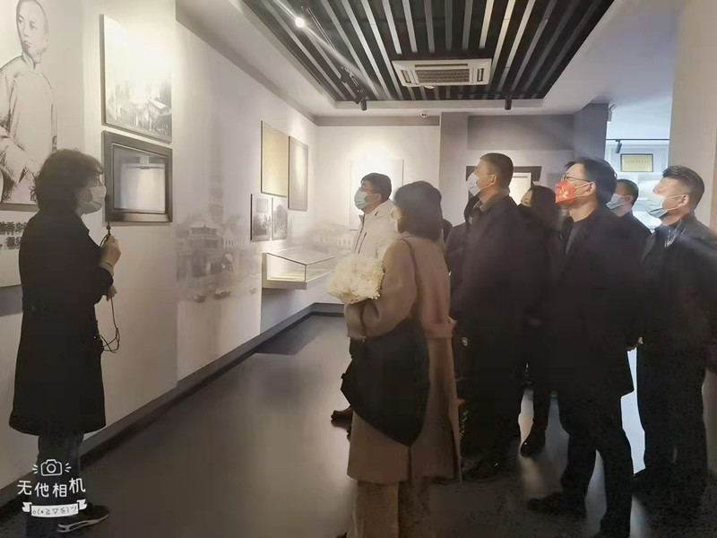 民建安庆市大观三、五支部联合学习中共十九届六中全会精神