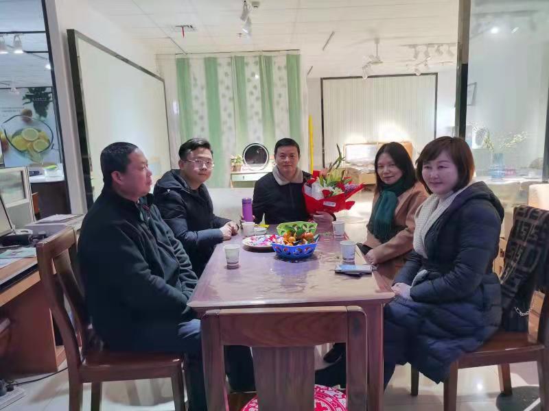 慰问会员骨干 浓浓真情关怀——民建安庆市宜秀区五支部新春走访慰问活动