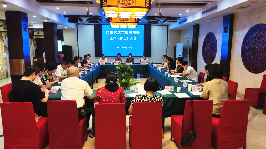 朱菊云主持召开民建市委中心学习组扩大会议