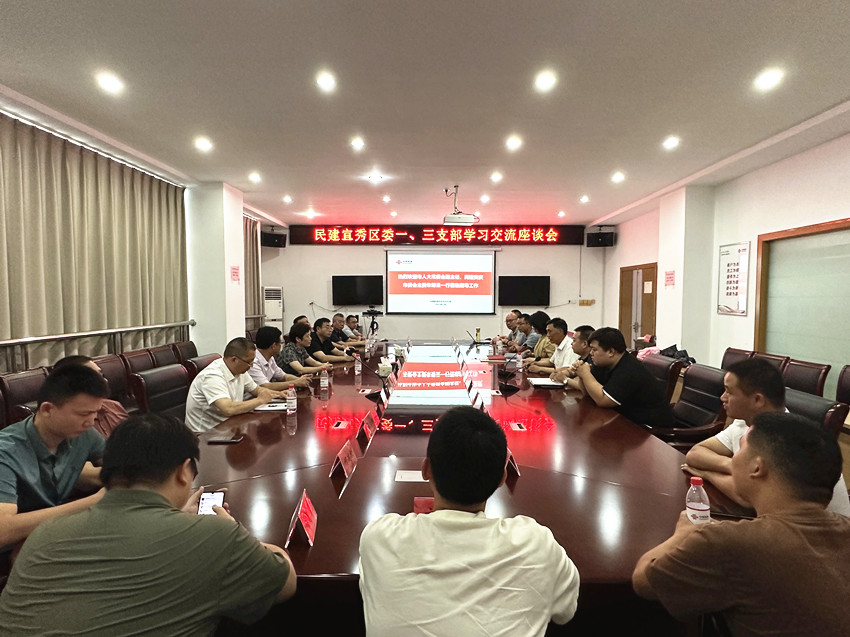 朱菊云出席民建宜秀一支部、三支部“凝心铸魂强根基、团结奋进新征程”主题教育活动