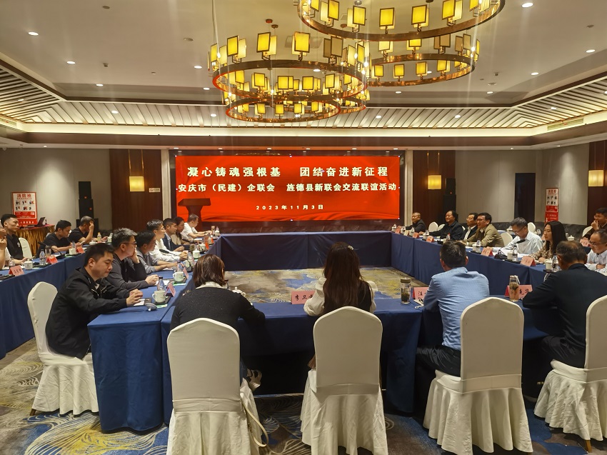 安庆市（民建）企业家联谊会赴宣城市旌德县开展“凝心铸魂强根基、团结奋进新征程”主题教育