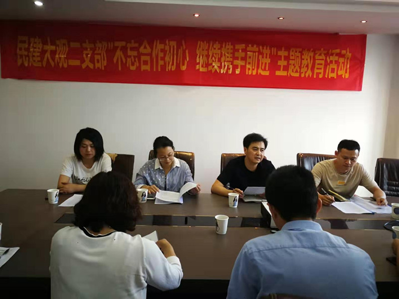 民建安庆市大观二支部开展“不忘合作初心、继续携手前进”主题教育活动.jpg